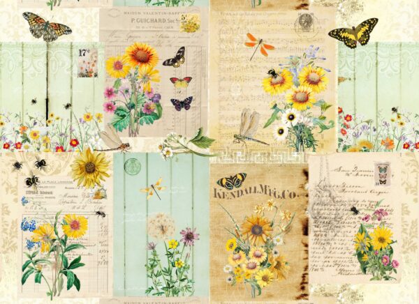 Botanical Masterboard Roycycled Treasures