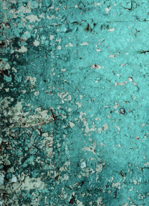 Teal Texture Roycycled Treasures