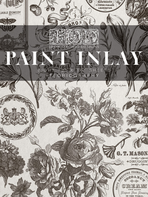 Floriography IOD Paint Inlay 12x16 Pad™