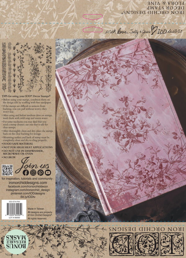 Flora & Vine 12x12 IOD Stamp™ - Image 3