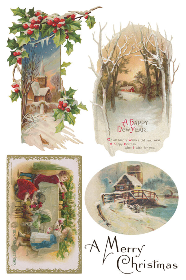 Christmas Joy IOD Transfer 8x12 Pad™ - Image 10
