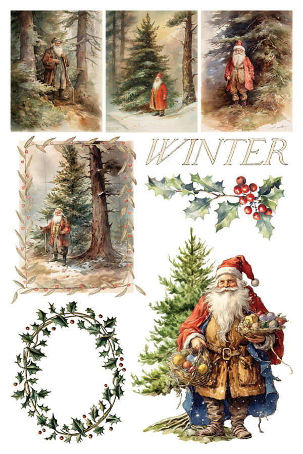 Santa's Hollow IOD Transfer 8x12 Pad™ - Image 5