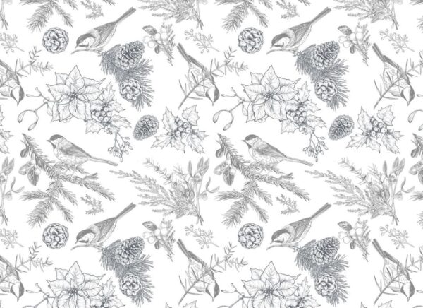 Paintable Christmas Decoupage Paper RT