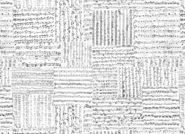 Musical Notes Decoupage Paper RT