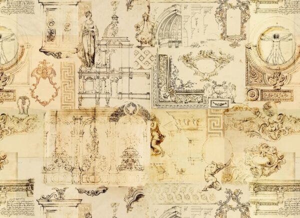 Classical Masterboard decoupage paper RT