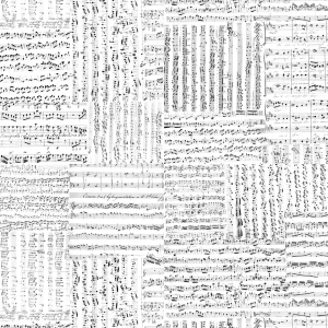 Music Notes Masterboard Roycycled Treasures Decoupage Paper