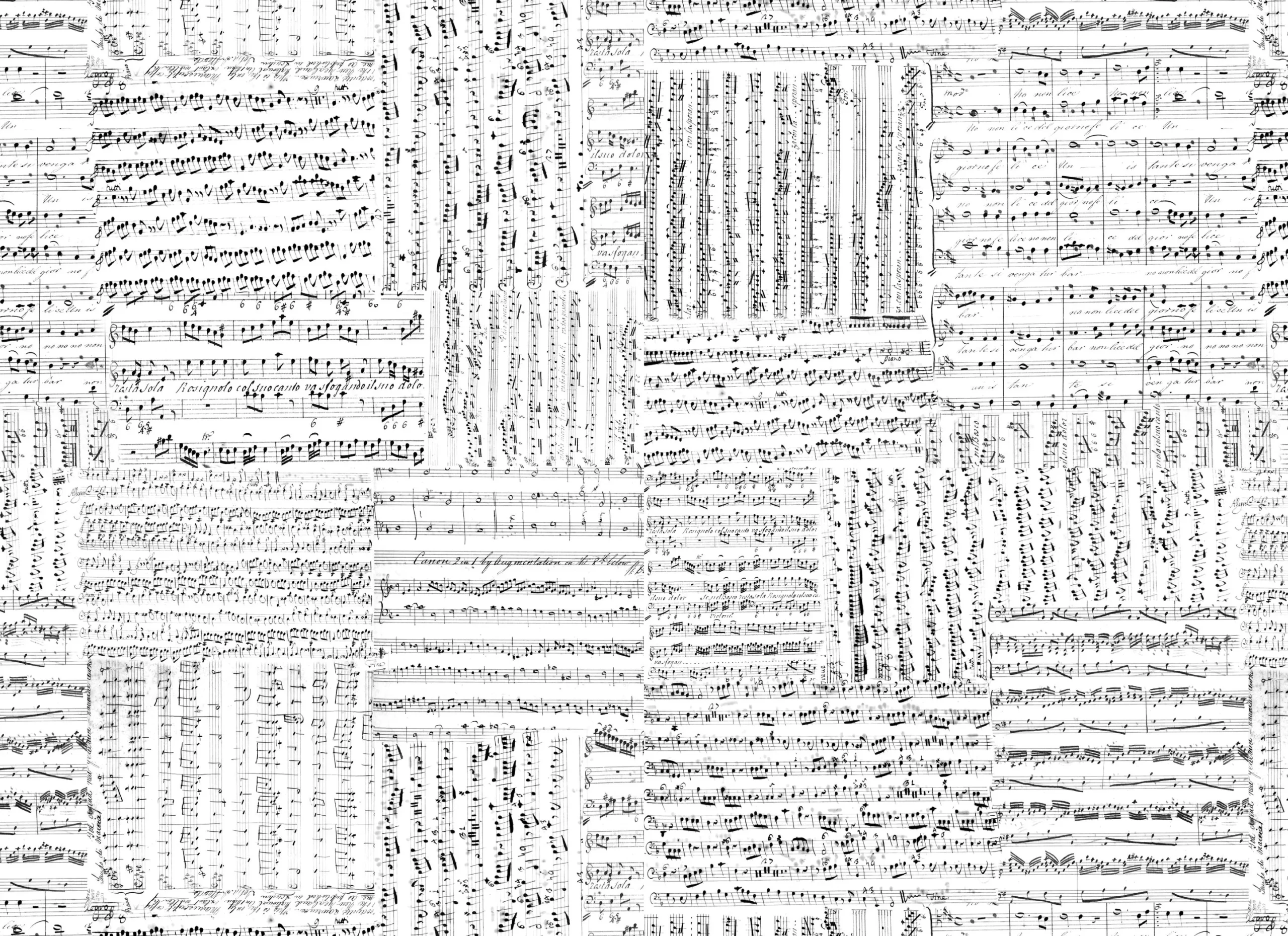 Music Notes Masterboard Roycycled Treasures Decoupage Paper