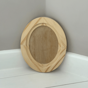 IOD Oval Wood Gallery Blank 8.5x10.6