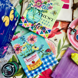 DIY Paint Kit Vase of Flowers