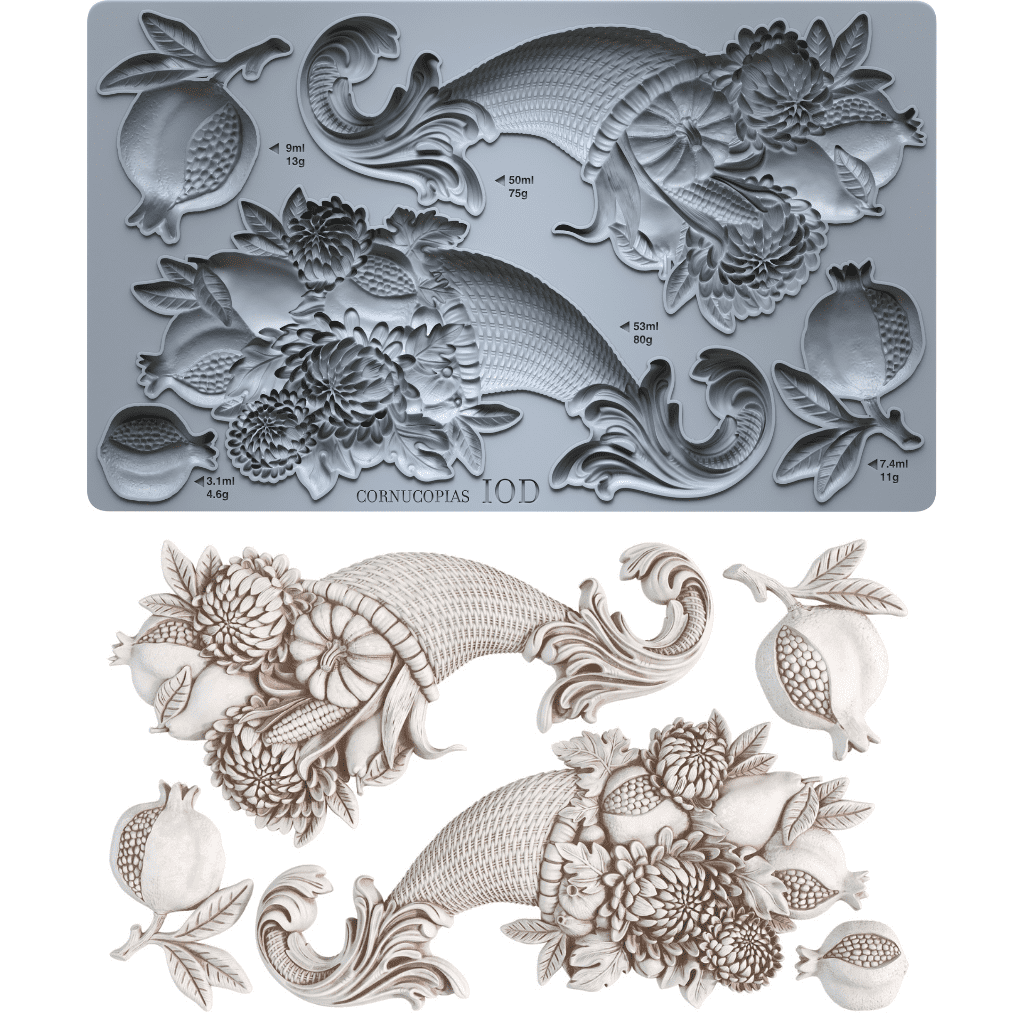 Cornucopias 6x10 Mould