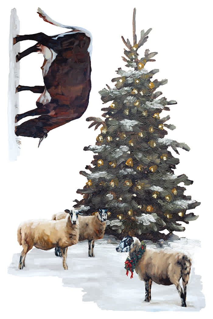 A Cotswold Christmas IOD Transfer 8x12 Pad - Image 5