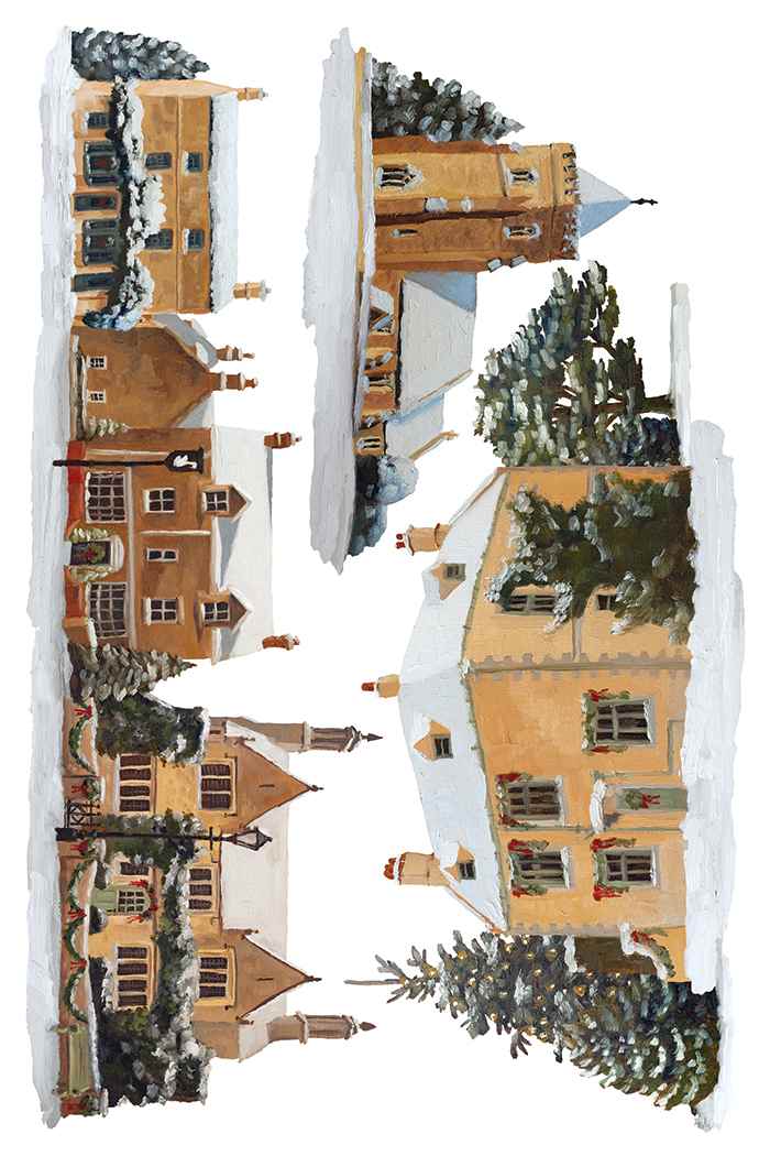 A Cotswold Christmas IOD Transfer 8x12 Pad - Image 7