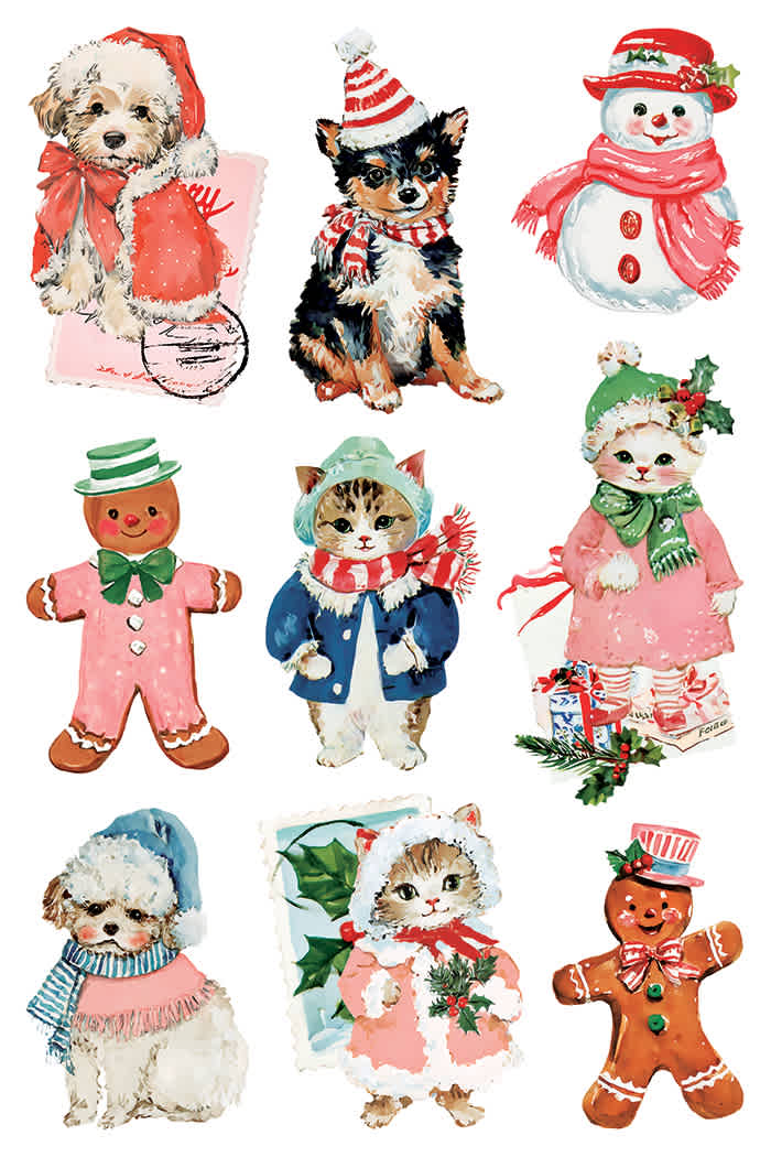 Darling Holiday IOD Transfer 8x12 Pad - Image 5